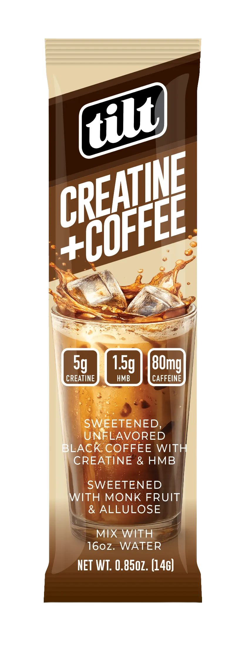 Tilt Creatine + Coffee single-serve stick